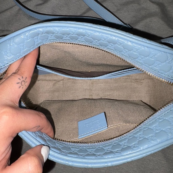 Gucci Blue Crossbody Bag - Picture 3 of 6